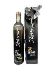 Load image into Gallery viewer, El Tesoro 70th Anniversario Extra Anejo Tequila DAMAGED Bottle 750ml