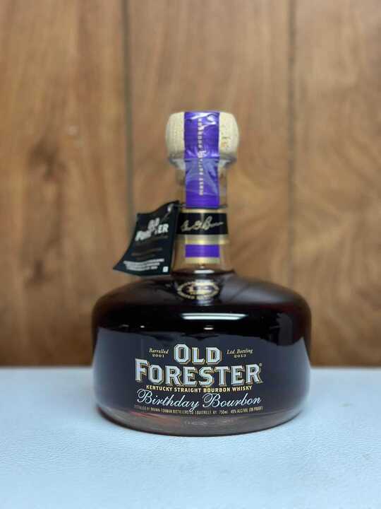 2013 Old Forester Birthday Bourbon Kentucky Straight Bourbon Whiskey 7