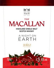 Load image into Gallery viewer, Macallan A Night on Earth in Jerez Highland Single Malt Scotch Whiskey 750ml