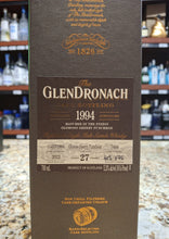 Load image into Gallery viewer, 1994 Glendronach 27 Year 105.6 Proof Highland Cask #7466 Single Malt Scotch Whiskey 700ml