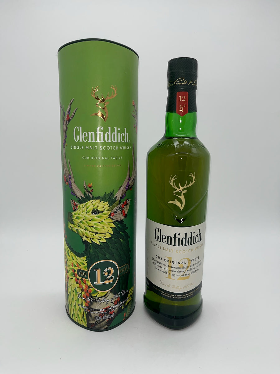 Glenfiddich 12 Year Old Single Malt Scotch Whisky 750ml
