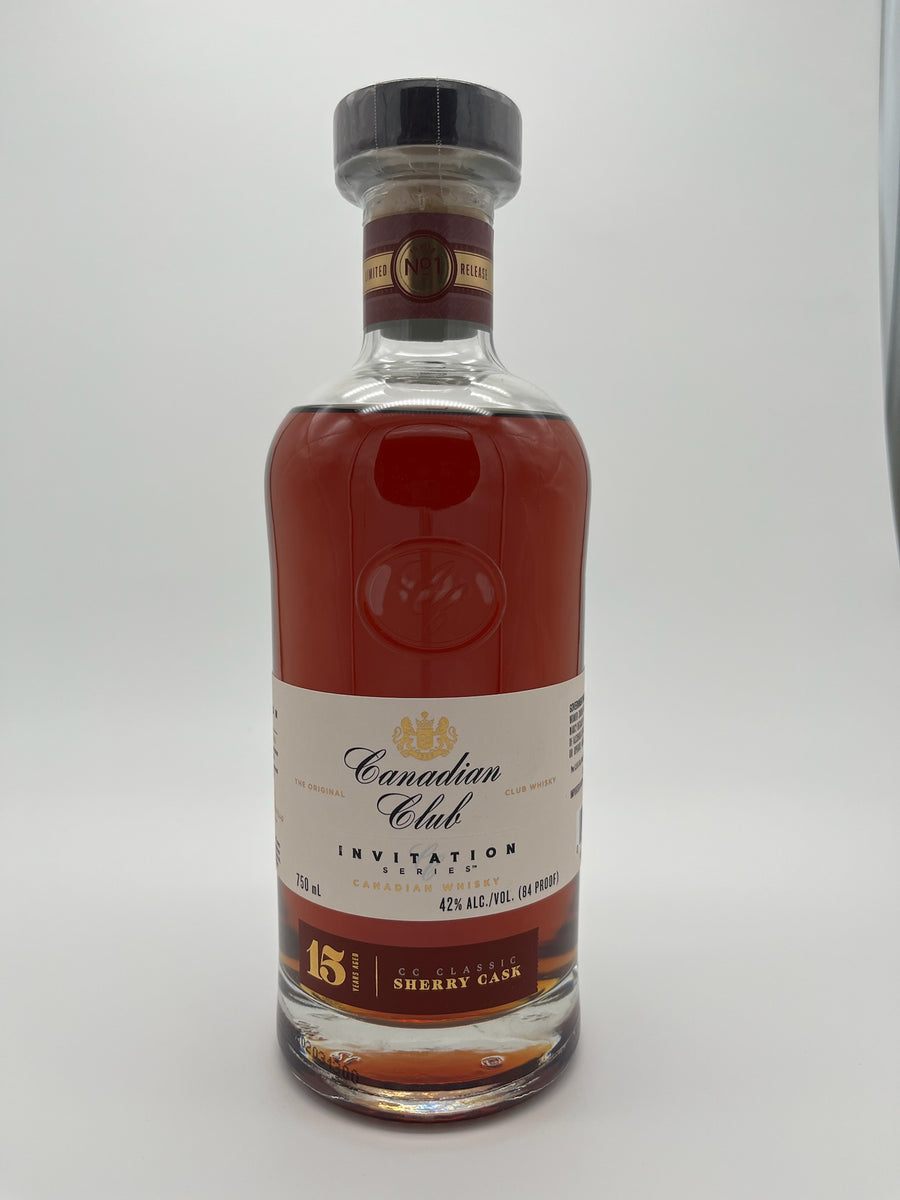 Canadian Club Invitation Series Sherry Cask 15 Year Canadian Whisky 75
