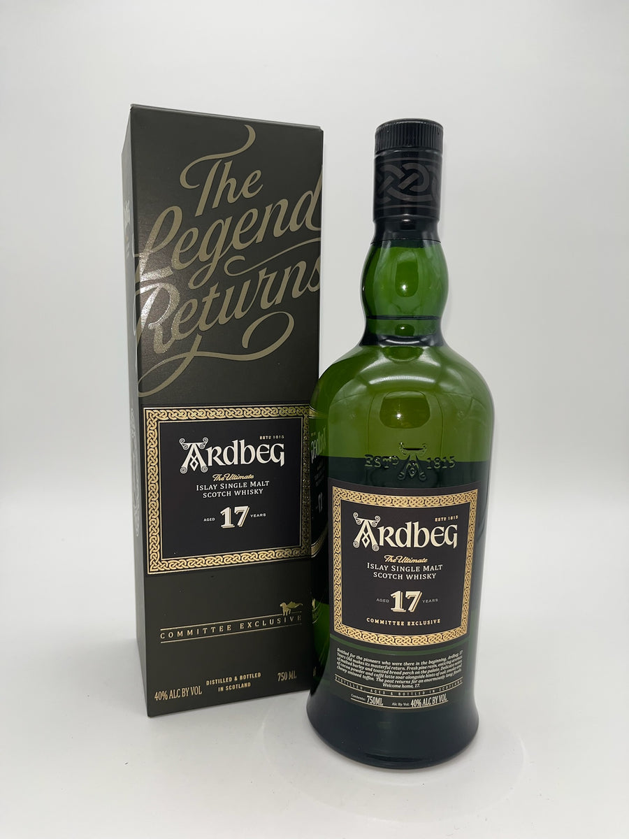 Ardbeg 17年 アイラシングルモルトウイスキー 2681 1.5 Ardbeg 17 Year Old Single Malt Scotch Whiskey 750ml