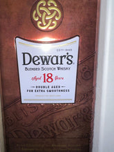 Load image into Gallery viewer, Dewar's The Vintage Double Aged 18 Year Old Blended Scotch Whiskey 750ml