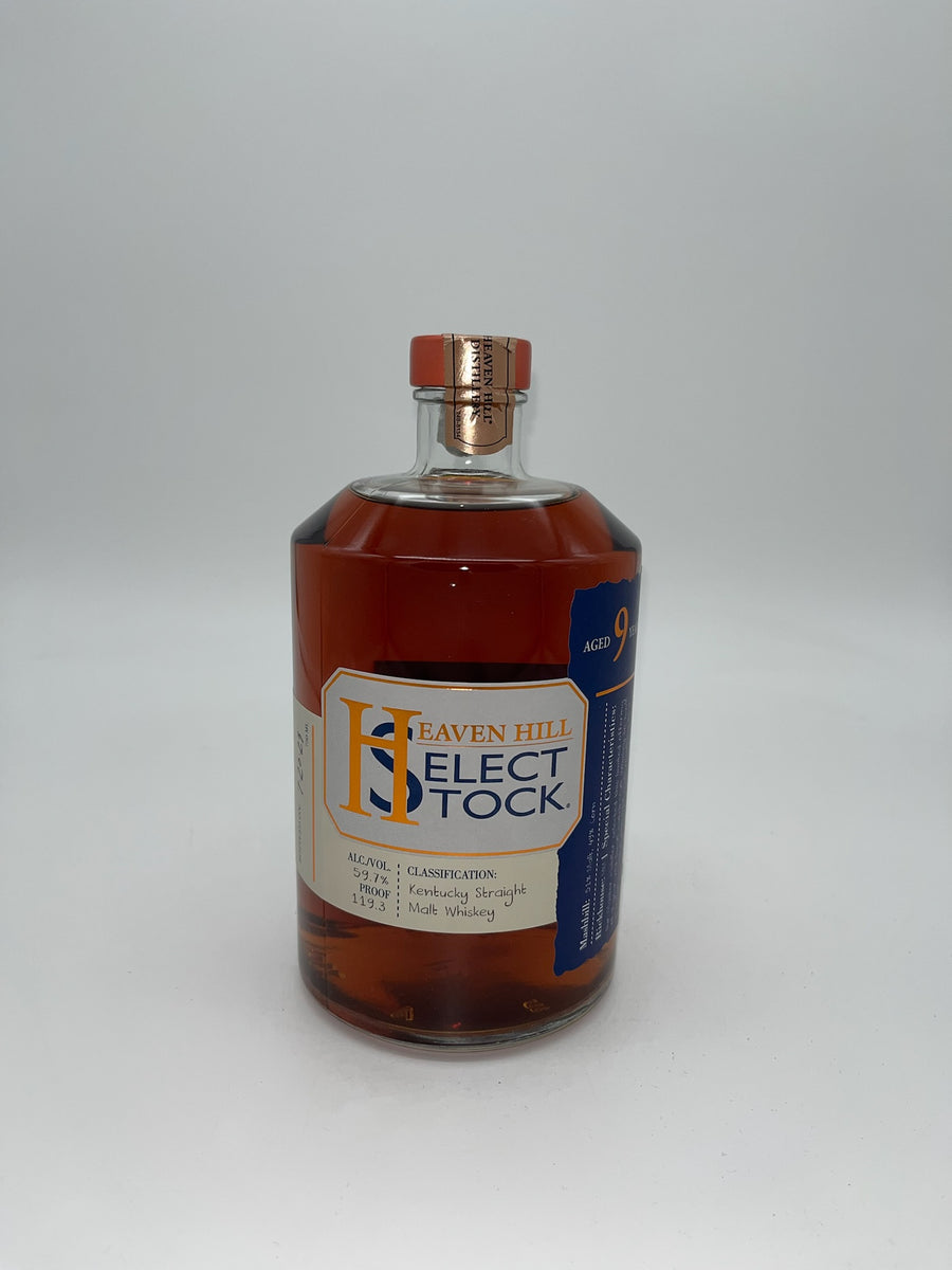 Heaven Hill Select Stock 9 Year Old Kentucky Straight Malt Whiskey 750