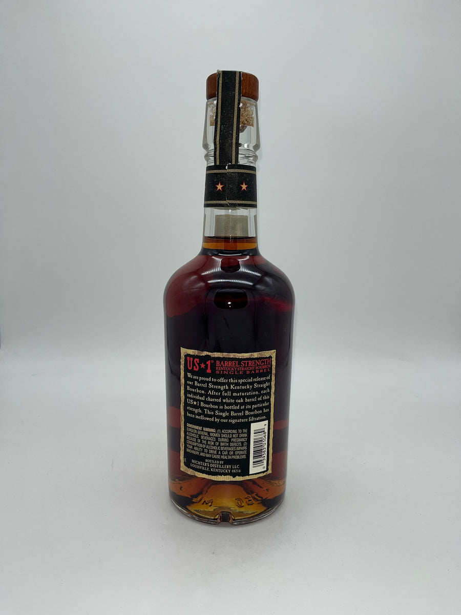 Michter's US-1 Limited Release Barrel Strength Barrel #21J2883 Kentuck