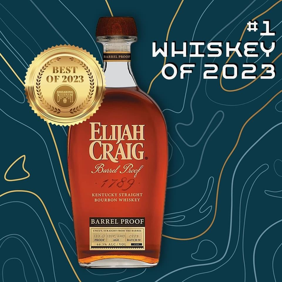 Elijah Craig Small Batch Barrel Proof Batch C923 Kentucky Straight Bou