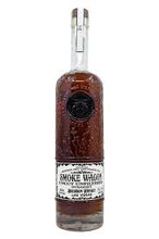 Load image into Gallery viewer, Smoke Wagon Uncut Unfiltered Straight Bourbon Whiskey 750ml Clear Bottle