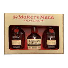 Load image into Gallery viewer, 2023 Maker's Mark Art of the Oak Limited Edition Bourbon Whisky Gift Pack 375ml
