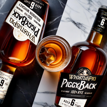 Load image into Gallery viewer, WhistlePig Piggy Back 6 Year Old Rye & Bourbon Bundle 750ml 2-Pack