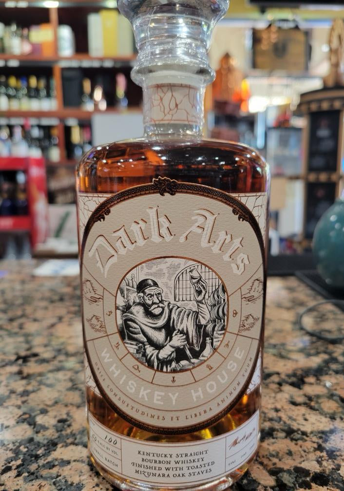 Dark Arts Whiskey House Mizunara Oak Stave Kentucky Straight Bourbon W