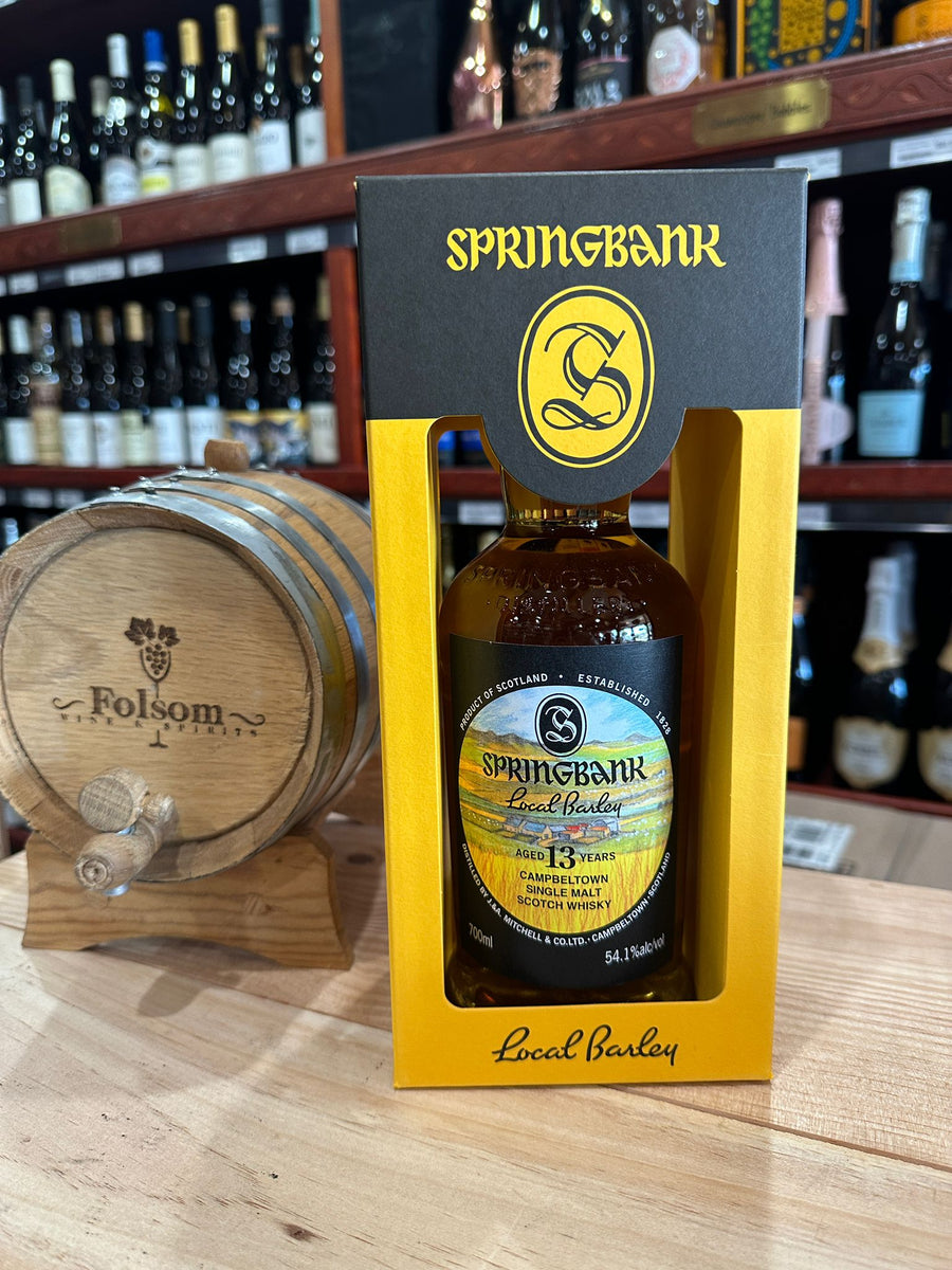 ウイスキー SPRINGBANK C S 12Y & Local Barley 13Y Springbank 12 Year Cask Strength Single Malt Scotch | Total
