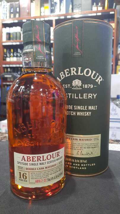 Aberlour Double Cask Matured 16 Year Old Single Malt Scotch Whisky 750