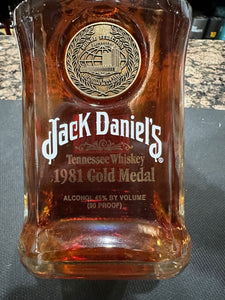 1981 Jack Daniel's Gold Medal Series Tennessee Whiskey Vintage