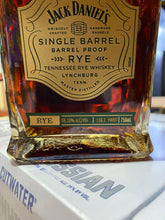 Load image into Gallery viewer, 2023 Jack Daniel's Barrel Proof Single Barrel Rye Whiskey 750ml