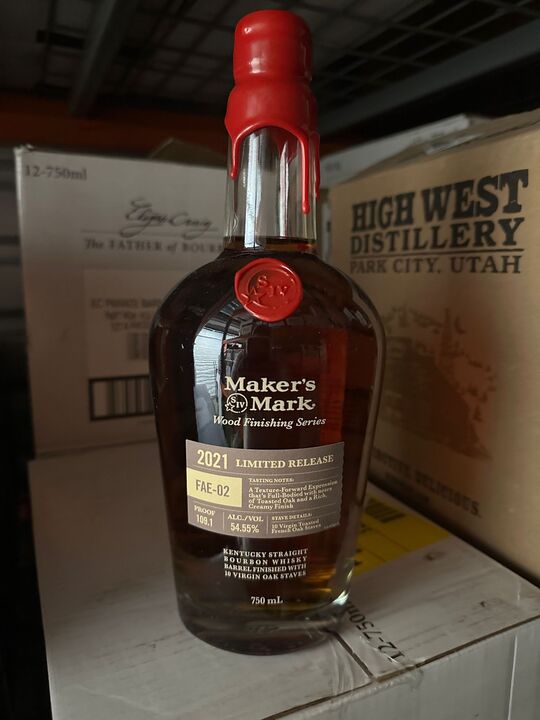 2021 Maker's Mark FAE02 Wood Finishing Series Limited Release Kentuck