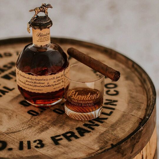 Blanton's The Original Single Barrel Bourbon whiskey