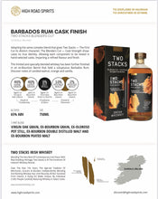 Load image into Gallery viewer, Two Stacks The Blenders Cut Barbados Rum Cask Strength Irish Whiskey 750ml