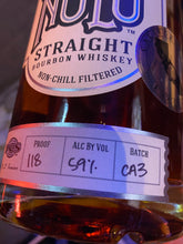 Load image into Gallery viewer, Nulu Single Barrel Straight Bourbon Whiskey 750ml