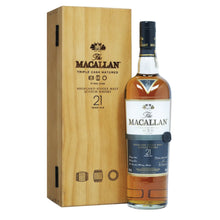 Load image into Gallery viewer, THE MACALLAN TRIPLE CASK MATURED FINE OAK 21 YEAR 750ML