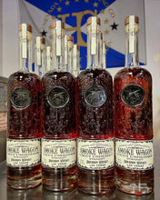Load image into Gallery viewer, Smoke Wagon Uncut Unfiltered Straight Bourbon Whiskey 750ml Clear Bottle