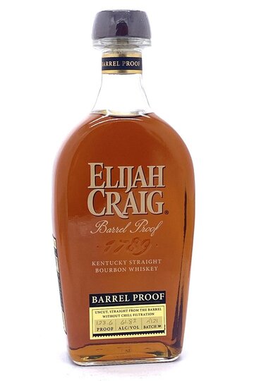 Elijah Craig Barrel Proof Small Batch Bourbon Whiskey Batch A121 750ml