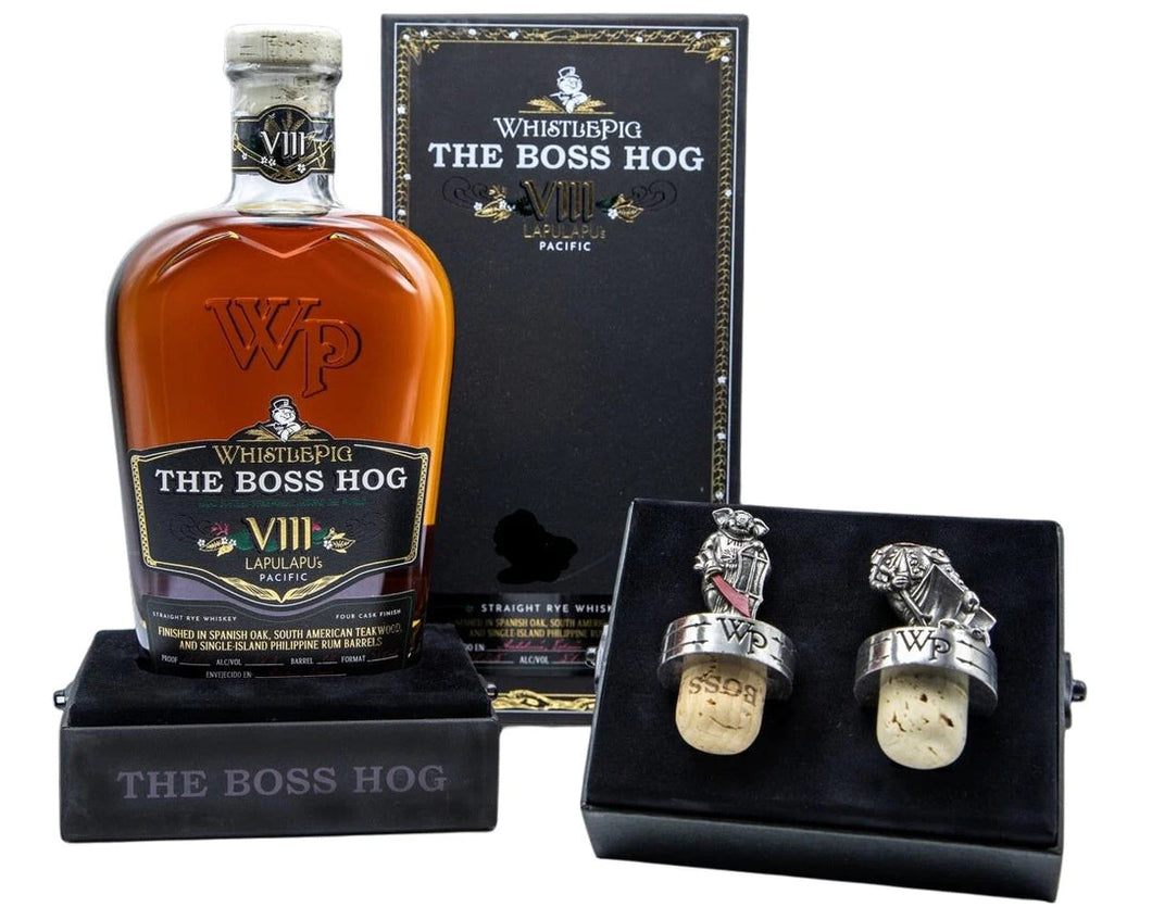 WhistlePig The Boss Hog VIII The one That Made It Around The World Straight Rye Whiskey 750ml