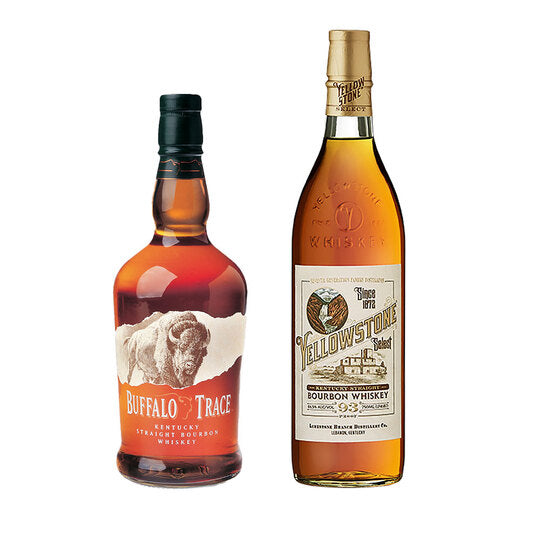 Buffalo Trace Kentucky Straight Bourbon Whiskey & Yellowstone Select Bourbon Bundle