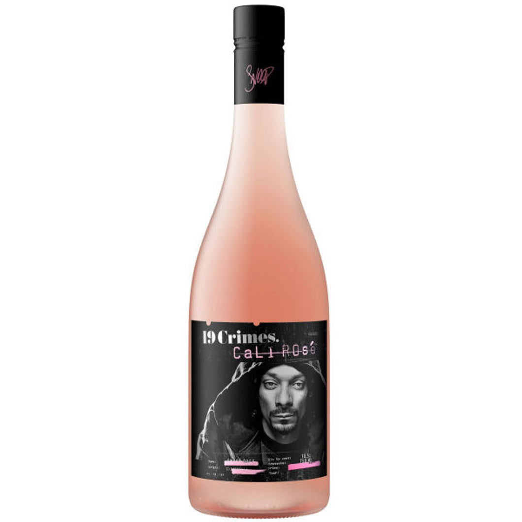 19 Crimes Snoop Dogg Cali Rose Wine 12 Pack 750ml