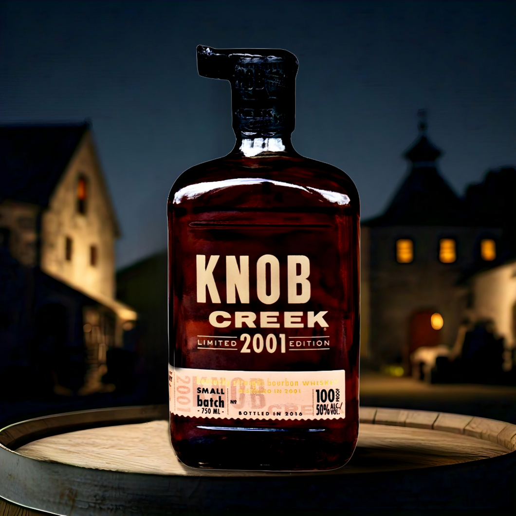 2001 Knob Creek Small Batch Limited Edition Batch 5 Straight Bourbon Whiskey 750ml