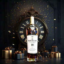 Load image into Gallery viewer, 2023 Macallan 18 Year Sherry Oak Cask Highland Single Malt Scotch Whisky 750ml
