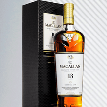 Load image into Gallery viewer, 2023 Macallan 18 Year Sherry Oak Cask Highland Single Malt Scotch Whisky 750ml
