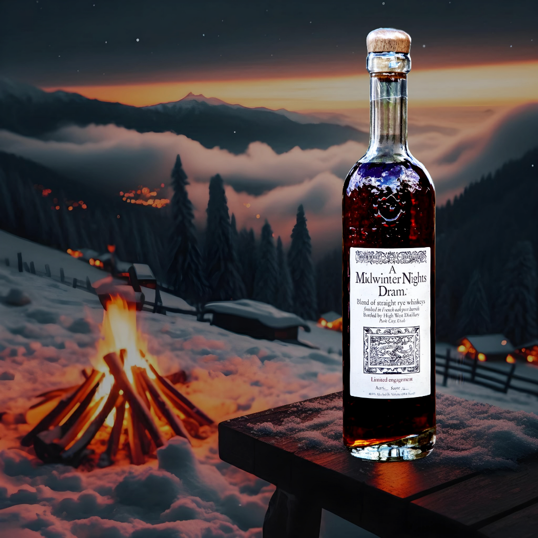 2024 High West A Midwinter Night's Dram Act 12 Straight Rye Whiskey 75
