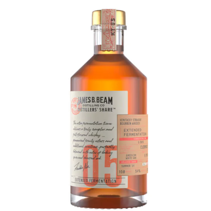 James B. Beam Distiller's Share 05 Extended Fermentation 6 Year Old Kentucky Straight Bourbon Whiskey 375ml