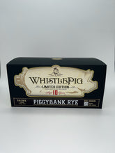 Load image into Gallery viewer, WhistlePig Farm Piggybank Limited Edition 10 Year Old Batch No. 1 Straight Rye Whiskey 1Lt
