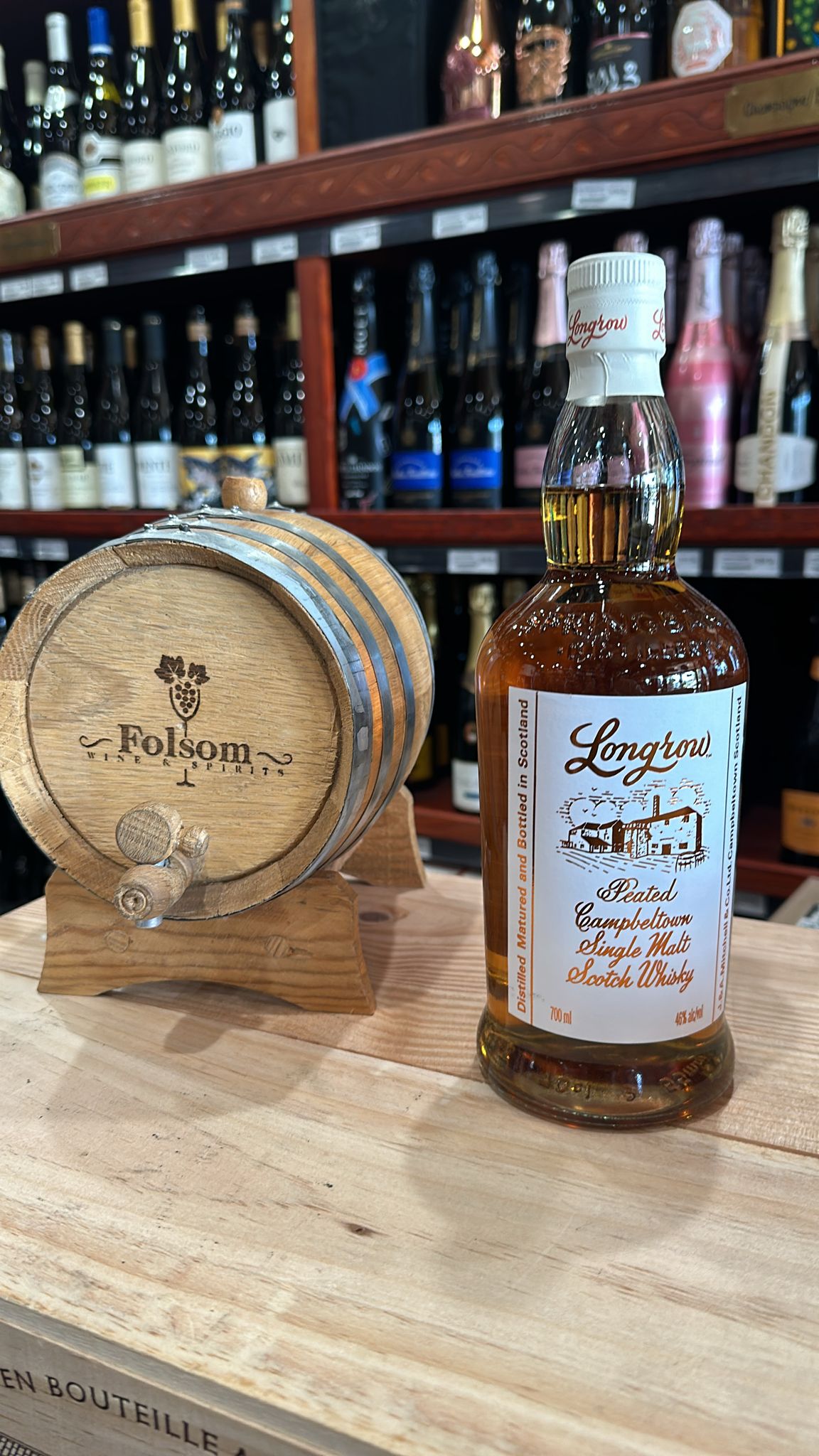 箱付Longrow Peated Campbeltown Malt 700ml Longrow Peated Campbeltown Single Malt Whisky | 700 ml Bottle