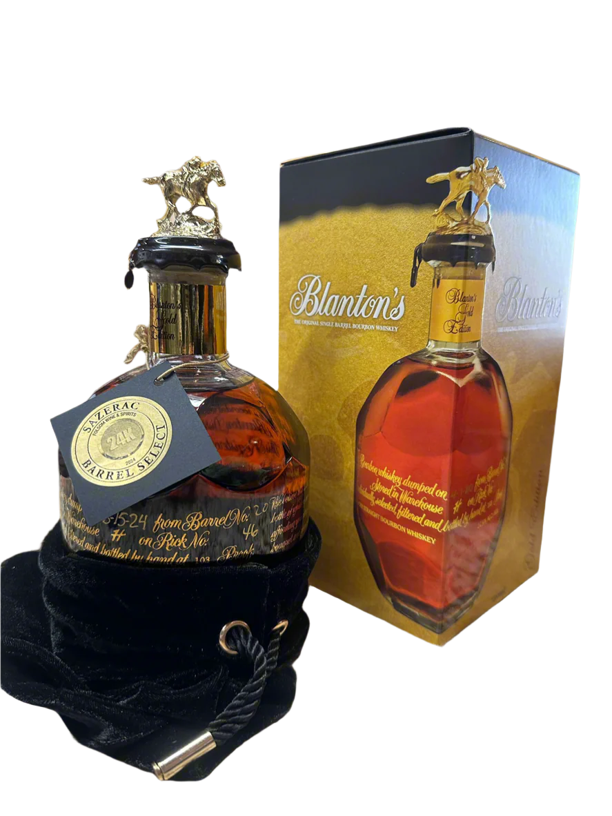 Blanton's Gold Single Barrel Folsom Wine Store Pick Kentucky Straight Bourbon Whiskey 750ml