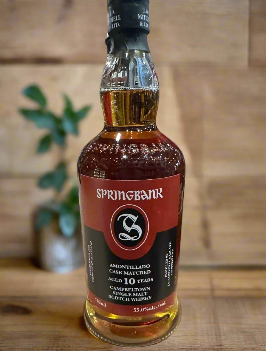 Springbank 10 Year Old Pedro Amontillado Cask Matured Single Malt Scotch Whisky 700ml