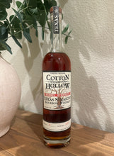 Load image into Gallery viewer, Cotton Hollow Barrel Strength 4 Year Old Batch 3 Texas Straight Bourbon Whiskey 750ml
