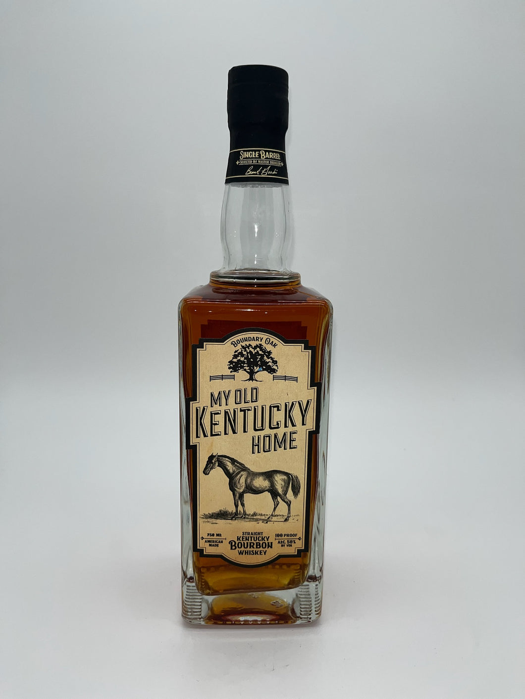 My Old Kentucky Home Single Barrel Bourbon Whiskey 750ml