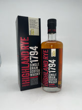 Load image into Gallery viewer, Arbikie Highland Rye Single Grain Scotch Whisky 1794 750ml
