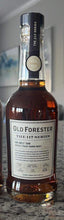 Load image into Gallery viewer, Old Forester 117 Series High Angels Share Barrels #003 Straight Bourbon Whiskey 375ml
