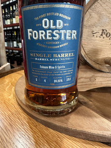 2024 Old Forester Single Barrel Barrel Strength Bourbon Whiskey 750ml