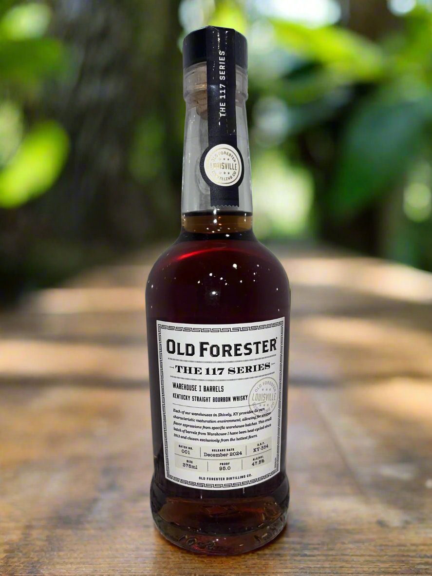 2024 Old Forester The 117 Series Warehouse I Barrels Batch #001 Straight Bourbon Whisky 375ml