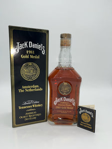 1981 Jack Daniel's Gold Medal Series Tennessee Whiskey Vintage