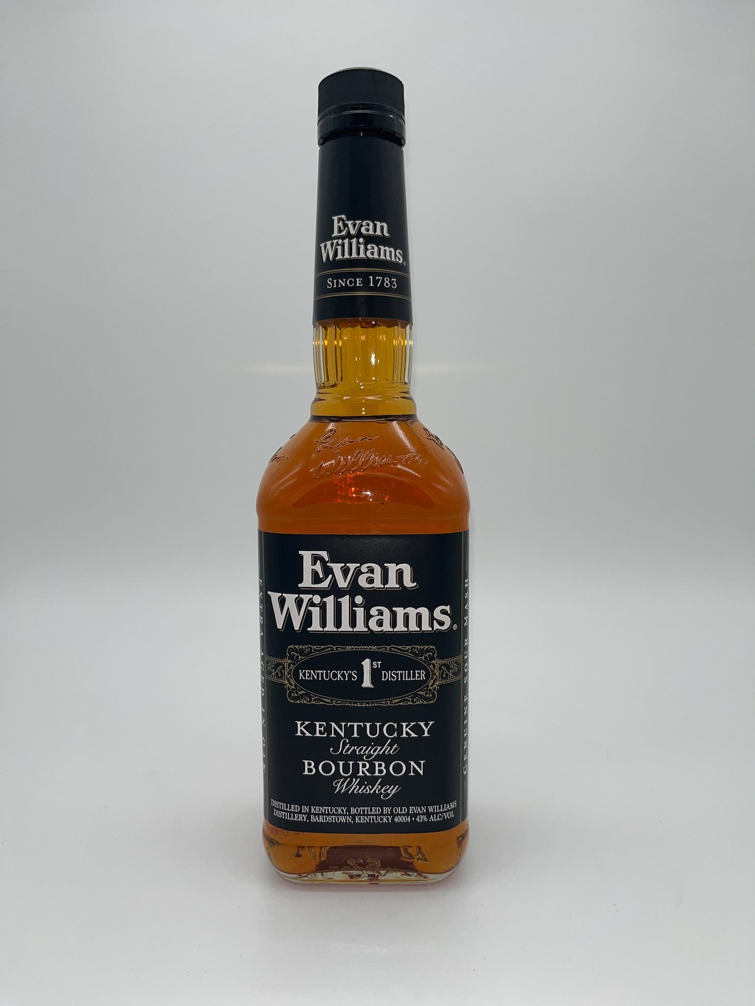 Evan Williams Kentucky Straight Bourbon Whiskey 750ml