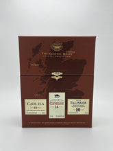 Load image into Gallery viewer, The Classic Malts Coastal Collection 3 bottle Scotch Whickey set
