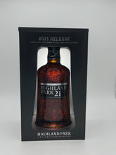 Load image into Gallery viewer, Highland Park 21 Year 2023 Release Old Single Malt Scotch Whisky 750ml
