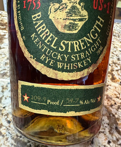 2025 Michter's US-1 Limited Release Barrel Strength Kentucky Straight Rye Whiskey 750ml