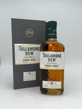 Load image into Gallery viewer, Tullamore Dew 18 Year Old Single Malt Irish Whiskey 750ml
